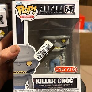 Funko Pop! Heroes Batman Killer Croc Vinyl Figure - Gray and Yellow